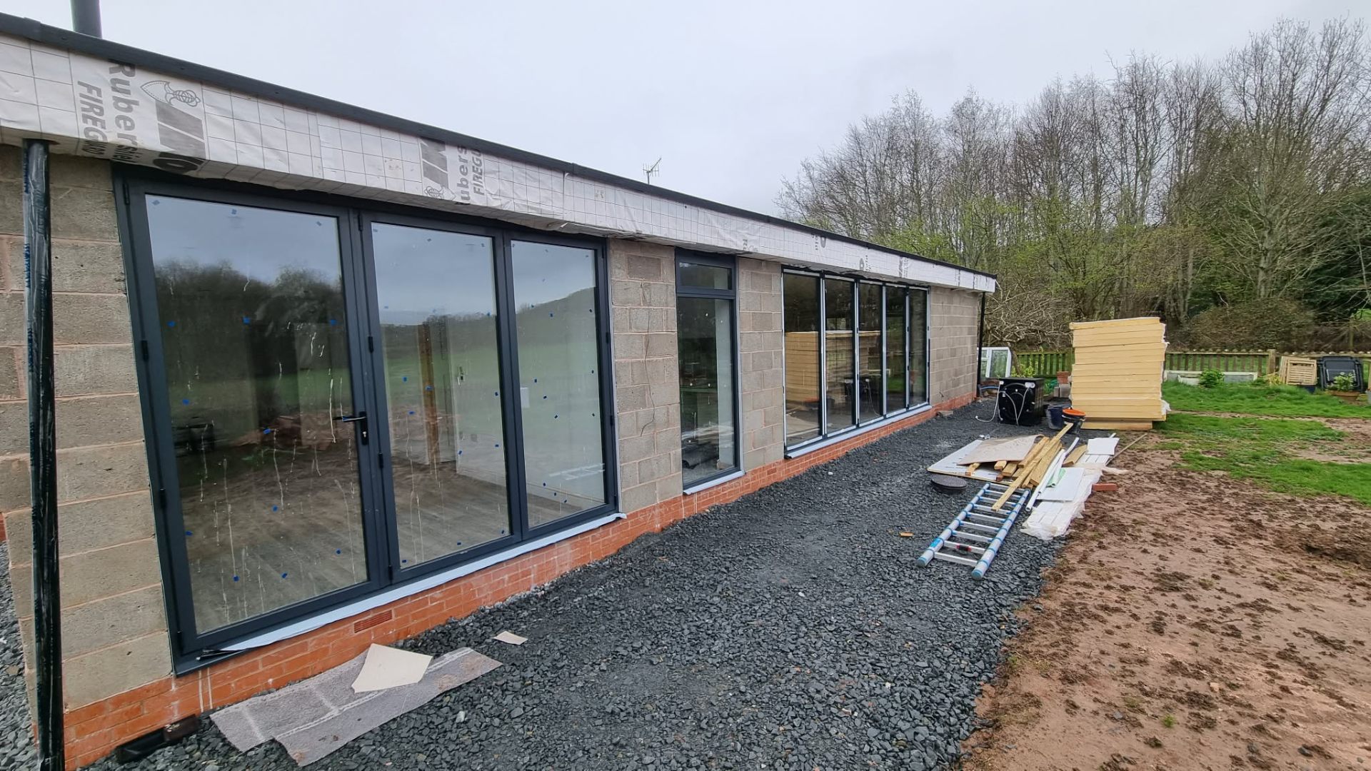 Contemporary Rear Extension with Bi-fold Doors
