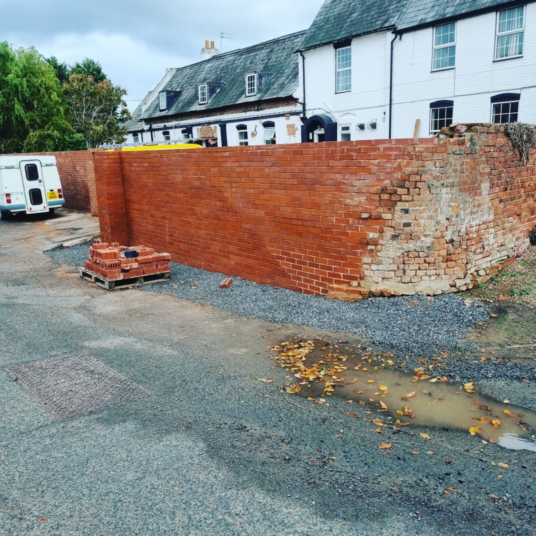 Curved Garden Wall
