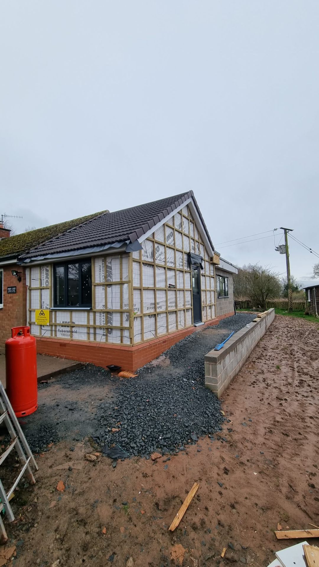 Timber-Frame Extension Build